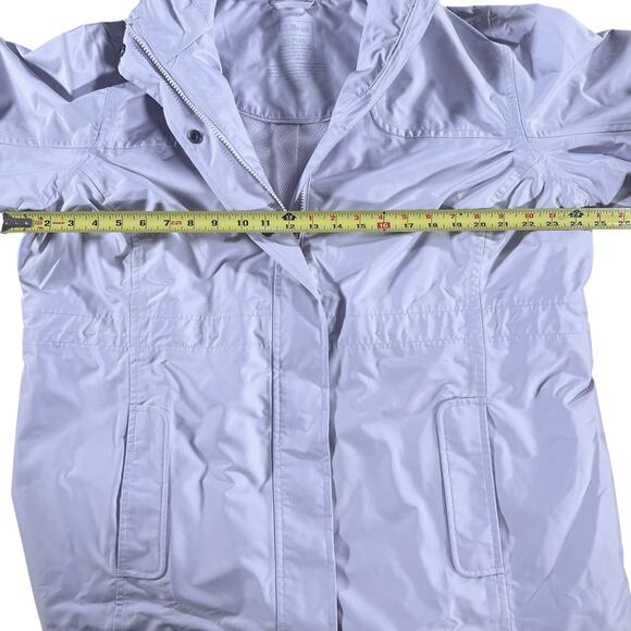 L.L.Bean Women’s Hemispheres Waterproof Hooded Rain Jacket 1X Plus Retail $179 - Picture 9 of 15